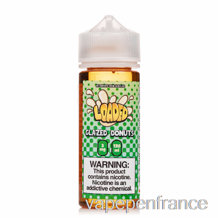 Beignet Glacé - E-liquide Chargé - Impitoyable - Stylo Vape 120 Ml 3 Mg